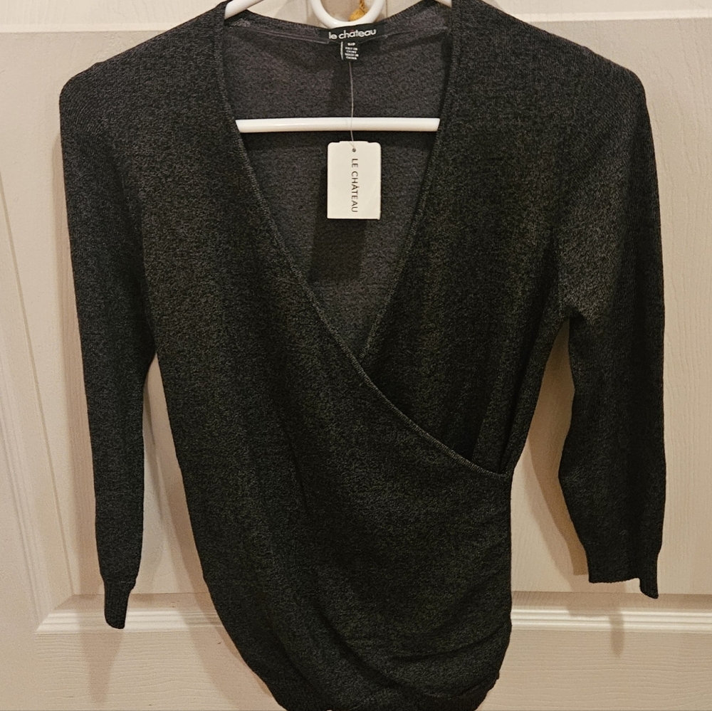 Le Chateau Wrap Sweater, NWT #Vintage #Y2K